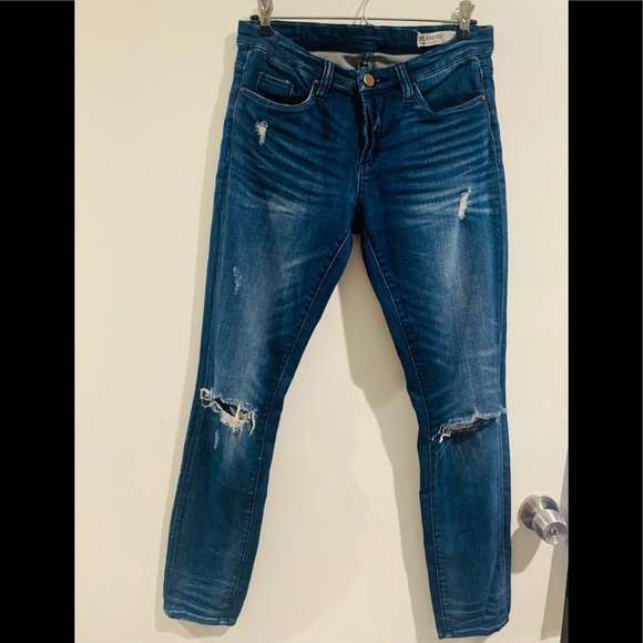 Blank NYC Destroyed Skinny in The Hard Way - Picture 2 of 6